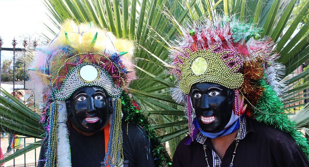Negrito Mask Ocumicho Michoacan